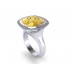Zásnubný prsteň biele zlato s briliantom 131